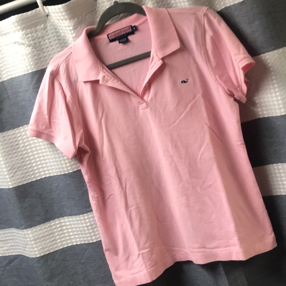 Vineyard vines baby pink MD POLO.